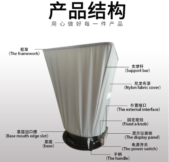 風(fēng)量罩結(jié)構(gòu)