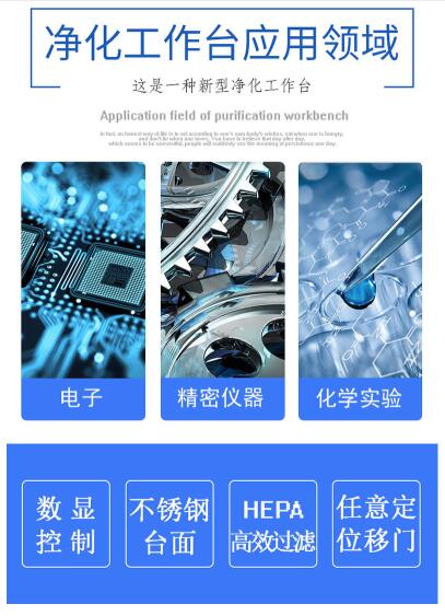 凈化工作臺應(yīng)用領(lǐng)域